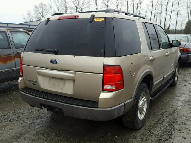 1FMZU73E12ZA51786 - 2002 FORD EXPLORER X GOLD photo 4