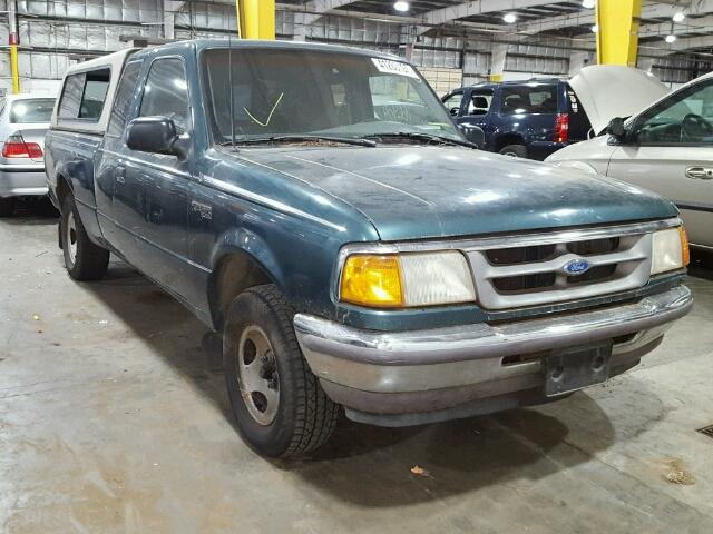 1FTCR14X0TPA04805 - 1996 FORD RANGER SUP GREEN photo 1