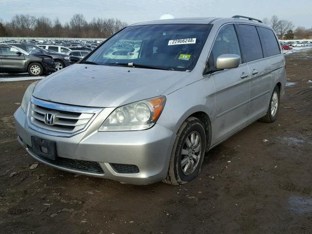 5FNRL38758B013745 - 2008 HONDA ODYSSEY EX SILVER photo 2