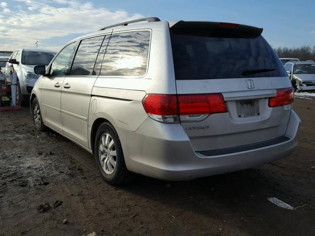 5FNRL38758B013745 - 2008 HONDA ODYSSEY EX SILVER photo 3