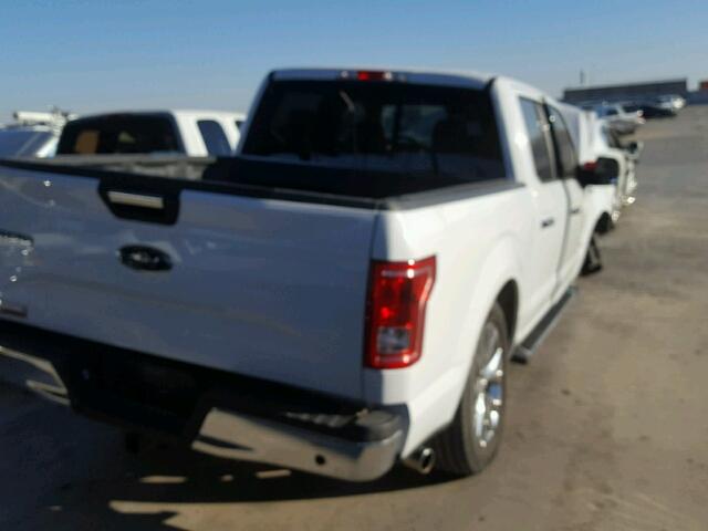 1FTEW1CG6FKD25879 - 2015 FORD F150 SUPER WHITE photo 4