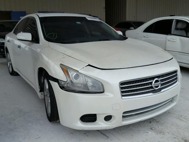 1N4AA5APXAC864070 - 2010 NISSAN MAXIMA S WHITE photo 1