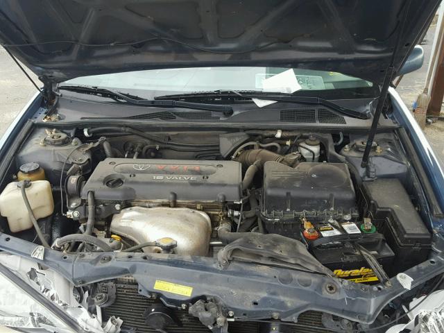 4T1BE32KX3U712003 - 2003 TOYOTA CAMRY LE BLUE photo 7