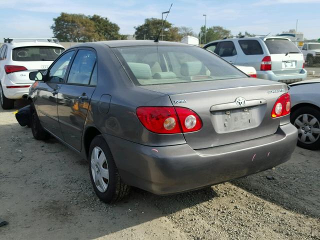 1NXBR30E67Z874704 - 2007 TOYOTA COROLLA CE CHARCOAL photo 3