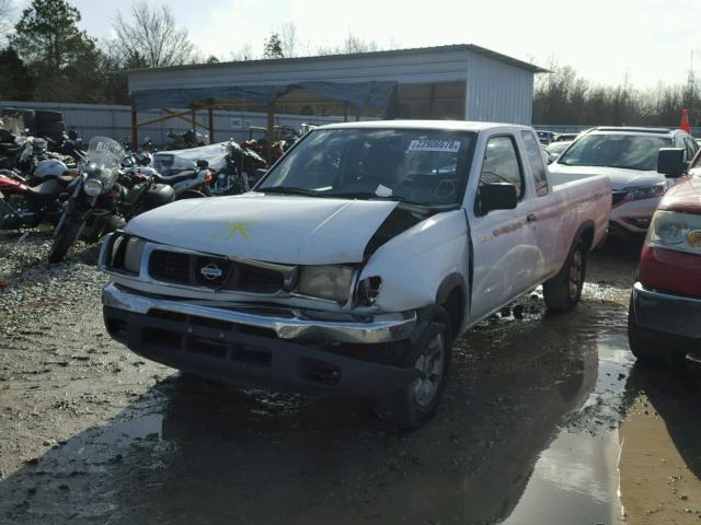 1N6DD26S1WC360537 - 1998 NISSAN FRONTIER K WHITE photo 2