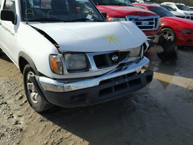 1N6DD26S1WC360537 - 1998 NISSAN FRONTIER K WHITE photo 9