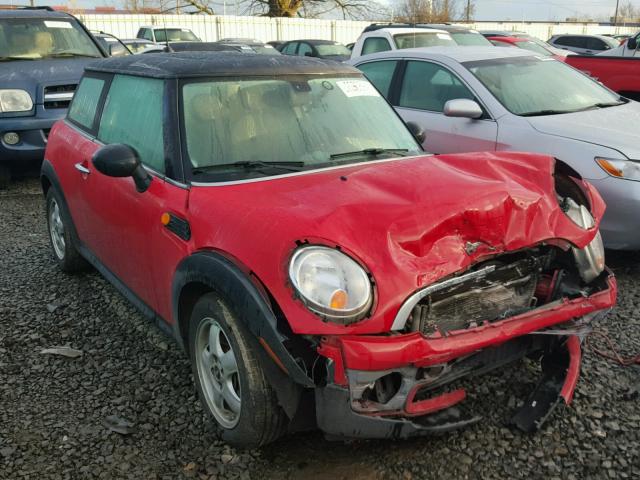 WMWMF3C58ATU79855 - 2010 MINI COOPER RED photo 1