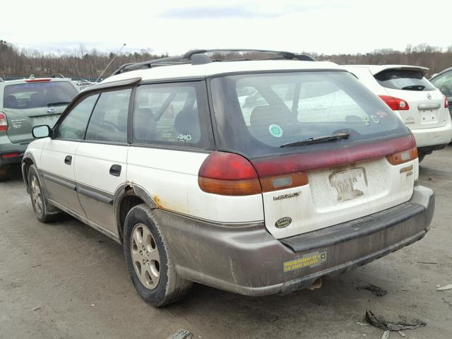 4S3BG6859W7646726 - 1998 SUBARU LEGACY 30T WHITE photo 3