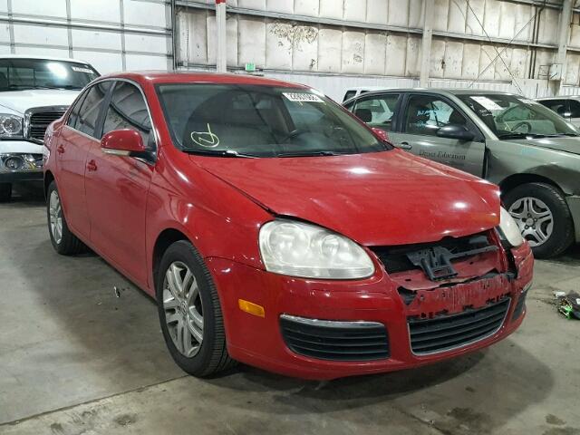 3VWSF81K07M022137 - 2007 VOLKSWAGEN JETTA 2.5 RED photo 1