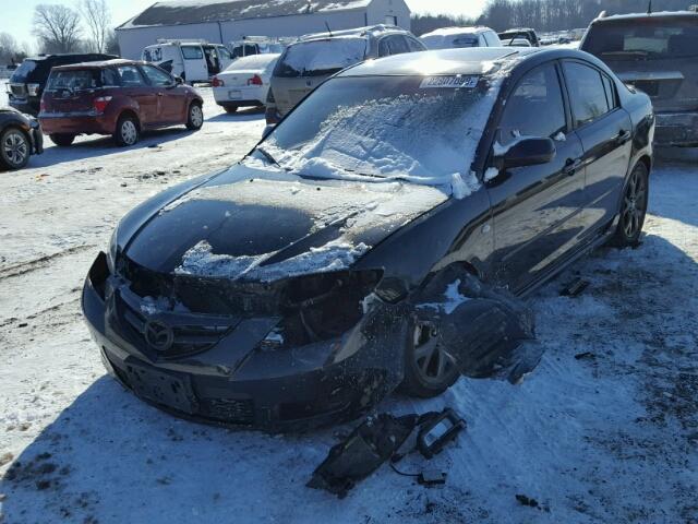 JM1BK324871669593 - 2007 MAZDA 3 S BLACK photo 2