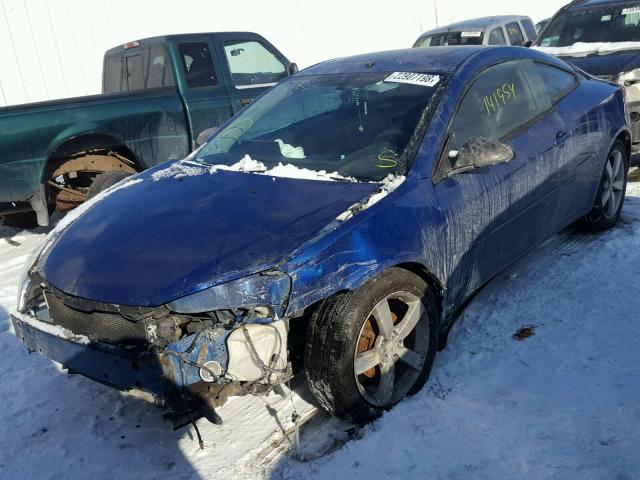 1G2ZM151364166179 - 2006 PONTIAC G6 GTP BLUE photo 2