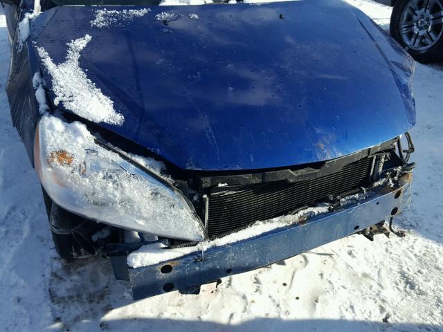 1G2ZM151364166179 - 2006 PONTIAC G6 GTP BLUE photo 9