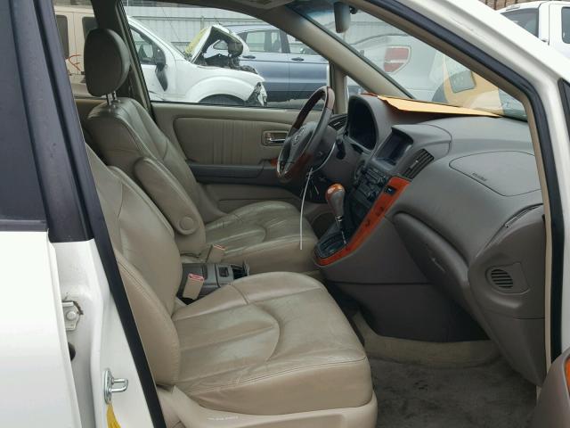 JTJHF10UX20255474 - 2002 LEXUS RX 300 TWO TONE photo 5