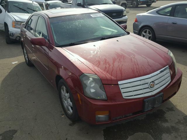 1G6DP577070167551 - 2007 CADILLAC CTS HI FEA MAROON photo 1