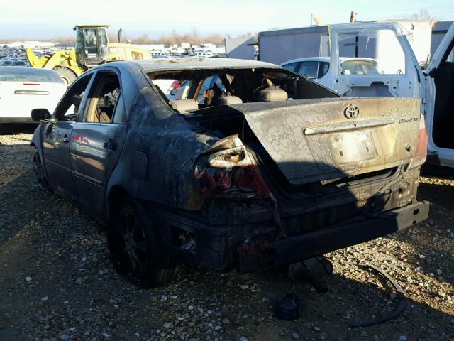 4T1BF30K75U593474 - 2005 TOYOTA CAMRY LE BURN photo 3