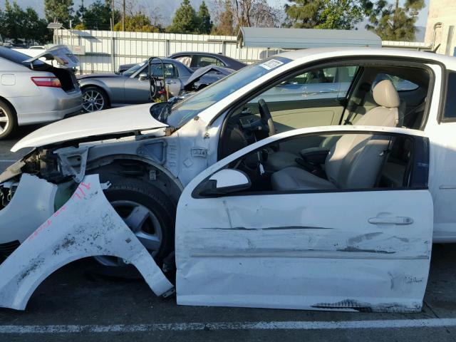 1G1AL18F777248900 - 2007 CHEVROLET COBALT LT WHITE photo 9