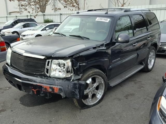 1GYEK63N15R101975 - 2005 CADILLAC ESCALADE L BLACK photo 2