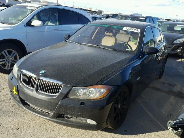 WBAVD33546KV64554 - 2006 BMW 330 XI BLACK photo 2