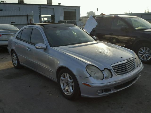 WDBUF70JX3A052329 - 2003 MERCEDES-BENZ E 500 SILVER photo 1