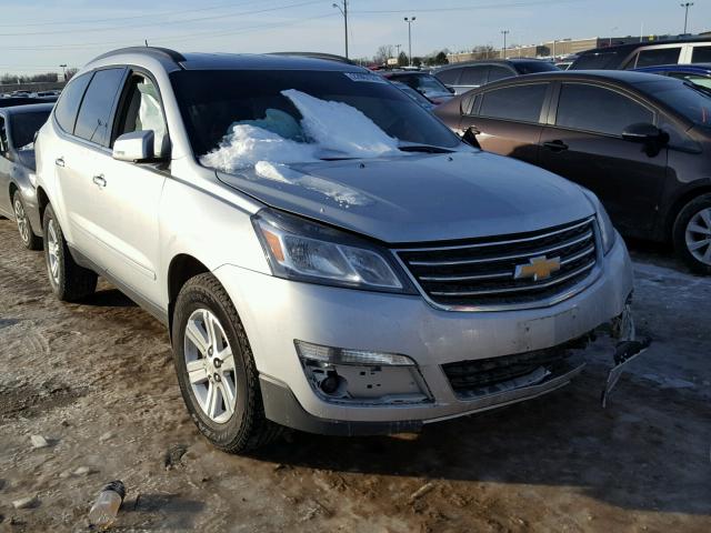 1GNKRHKDXEJ202950 - 2014 CHEVROLET TRAVERSE L SILVER photo 1