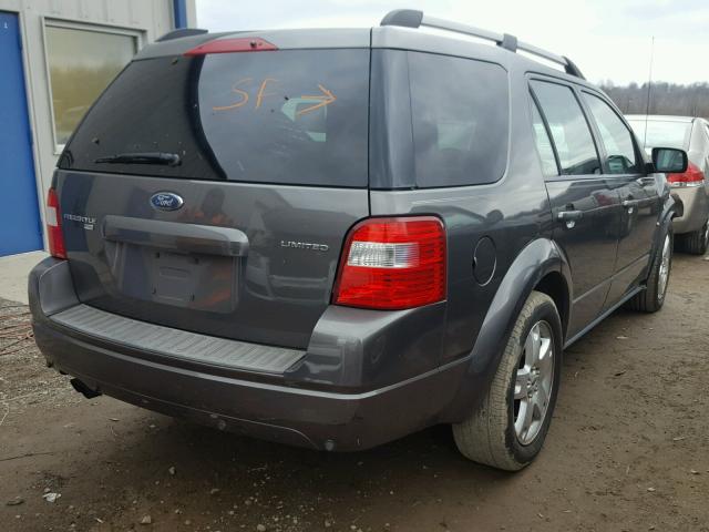 1FMDK06125GA21700 - 2005 FORD FREESTYLE GRAY photo 4