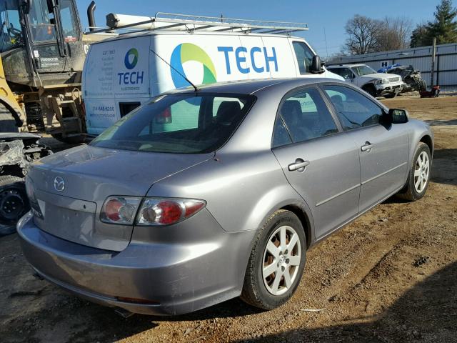 1YVHP80C475M54928 - 2007 MAZDA 6 I GRAY photo 4