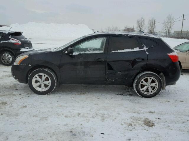 JN8AS58T58W016895 - 2008 NISSAN ROGUE S BLACK photo 9