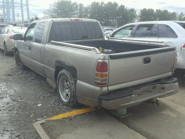 2GCEC19T011247508 - 2001 CHEVROLET SILVERADO BROWN photo 3