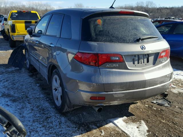 5J8TB18518A005678 - 2008 ACURA RDX TECHNO GRAY photo 3