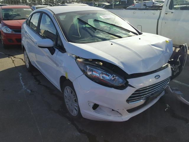 3FADP4AJ6HM126017 - 2017 FORD FIESTA S WHITE photo 1