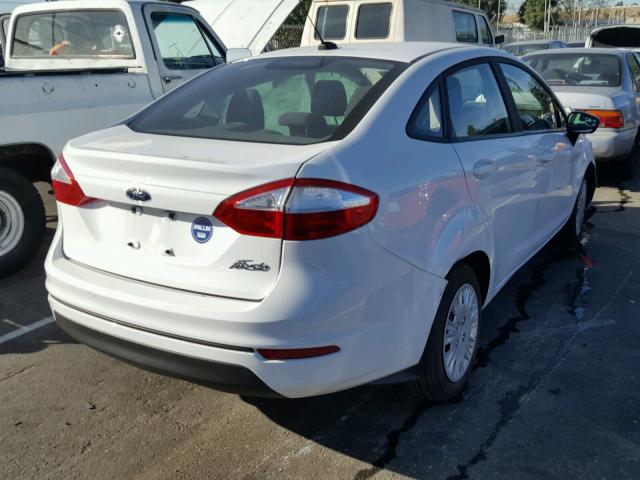 3FADP4AJ6HM126017 - 2017 FORD FIESTA S WHITE photo 4