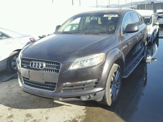 WA1BY74L78D013065 - 2008 AUDI Q7 3.6 QUA GRAY photo 2