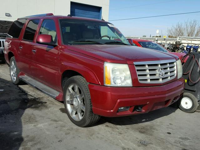 3GYFK66N64G203545 - 2004 CADILLAC ESCALADE E MAROON photo 1