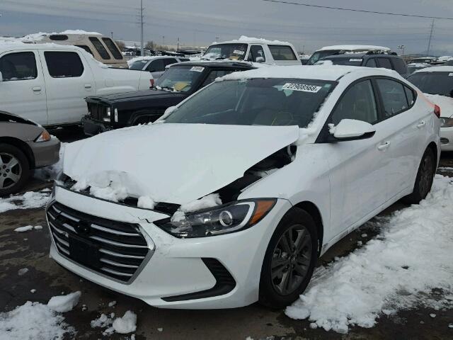 5NPD84LF4HH193429 - 2017 HYUNDAI ELANTRA SE WHITE photo 2