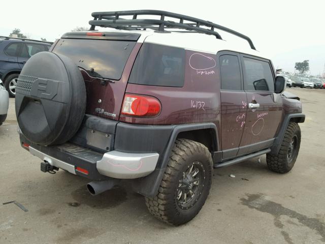 JTEZU11F470017071 - 2007 TOYOTA FJ CRUISER TWO TONE photo 4