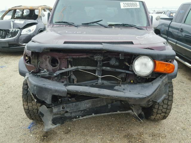 JTEZU11F470017071 - 2007 TOYOTA FJ CRUISER TWO TONE photo 9