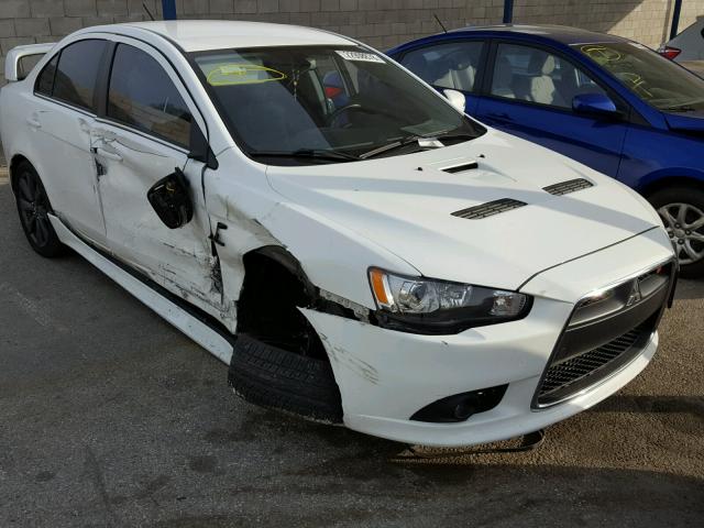 JA32V6FV7FU005518 - 2015 MITSUBISHI LANCER RAL WHITE photo 1