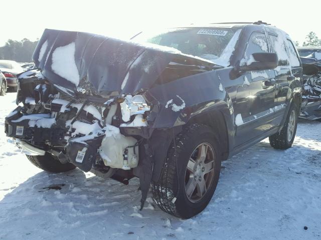 1J4GR48K85C715531 - 2005 JEEP GRAND CHER BLACK photo 2