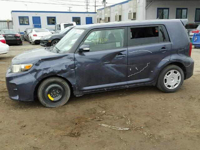 JTLZE4FE5B1127508 - 2011 TOYOTA SCION XB BLUE photo 9