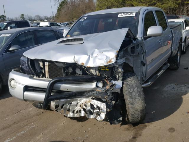 3TMKU72N47M011220 - 2007 TOYOTA TACOMA DOU GRAY photo 9