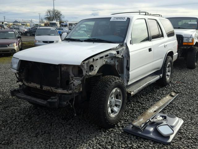 JT3HN86R7Y0310347 - 2000 TOYOTA 4RUNNER SR WHITE photo 2