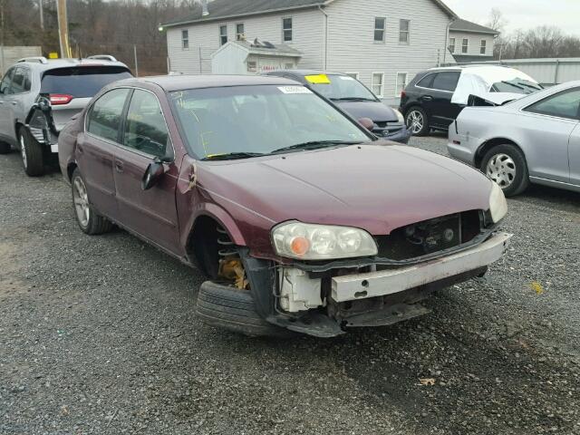 JN1DA31D12T428942 - 2002 NISSAN MAXIMA GLE BURGUNDY photo 1