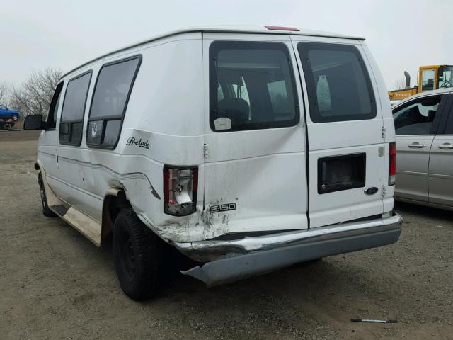 1FDRE1423YHB24315 - 2000 FORD ECONOLINE WHITE photo 3