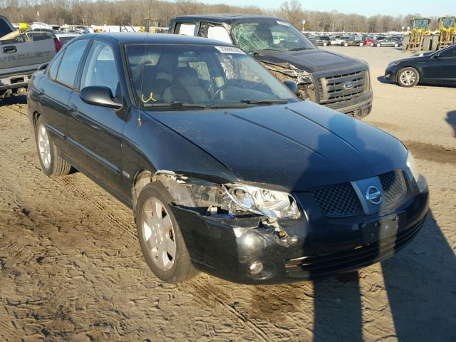 3N1CB51D26L545394 - 2006 NISSAN SENTRA 1.8 BLACK photo 1