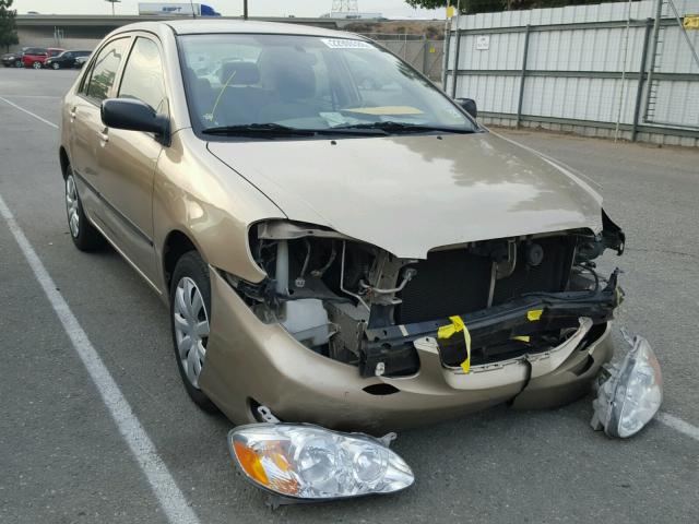 1NXBR32E48Z017084 - 2008 TOYOTA COROLLA CE GOLD photo 1