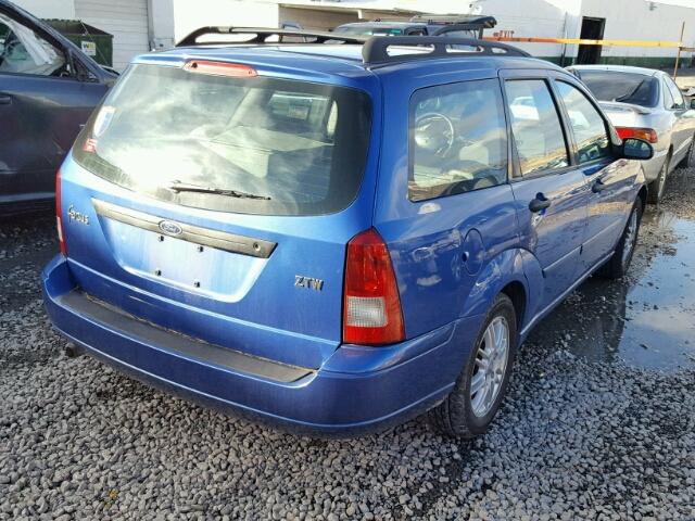 1FAFP36373W242283 - 2003 FORD FOCUS SE BLUE photo 4