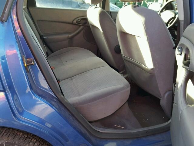 1FAFP36373W242283 - 2003 FORD FOCUS SE BLUE photo 6