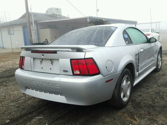 1FAFP40483F351617 - 2003 FORD MUSTANG SILVER photo 4