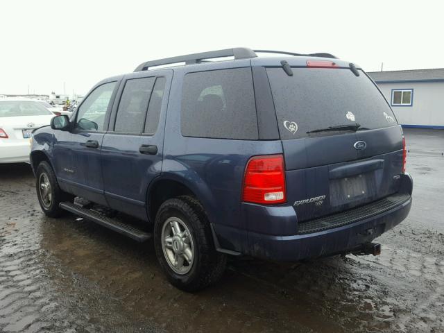 1FMZU73E05ZA36314 - 2005 FORD EXPLORER X BLUE photo 3