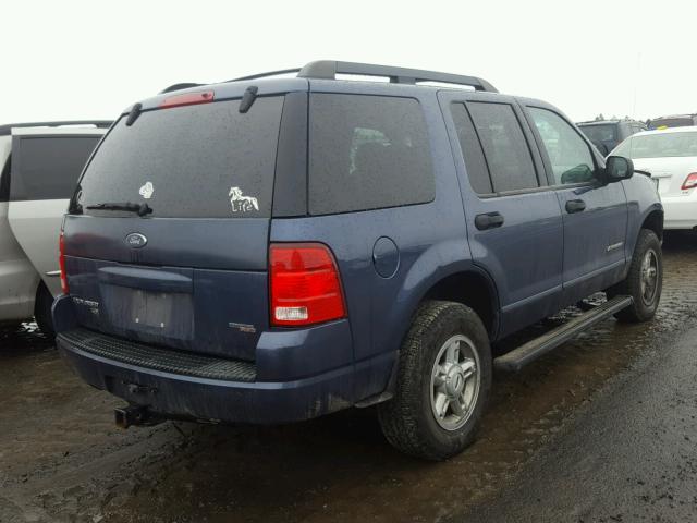 1FMZU73E05ZA36314 - 2005 FORD EXPLORER X BLUE photo 4